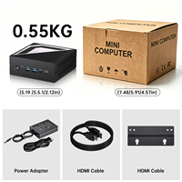 Mini PC para Juegos con Windows 11 y Linux, Mini PC AMD AI9 HX370/HX470, 32G/64G DDR5, 1TB/2TB SSD, HDMI, LAN 2.5G, DP
