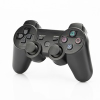 Control Inalámbrico Ruidun PS3 para Juegos con Vibración y Volante con Diseño de Copo de Nieve