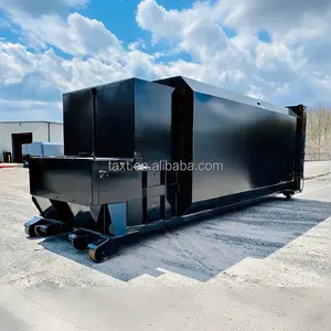 High Quality Heavy-Duty Steel Outdoor Waste Recycling Garbage Compactor New 5.Recycling Roll Bin Dumpster Restaurant Industries