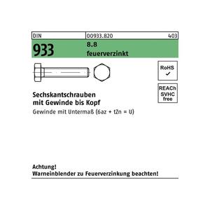 Vis hexagonale x65mm - Product Image 1
