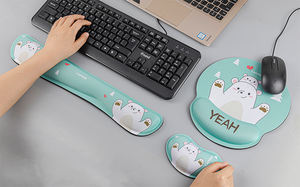 Tappetino per <span class=keywords><strong>Mouse</strong></span> Personalizzato con Poggiapolsi, Nuova Moda <span class=keywords><strong>2026</strong></span>, Campioni Gratuiti, Produzione OEM, Sublimazione, Disponibile in Stock - Product Image 4