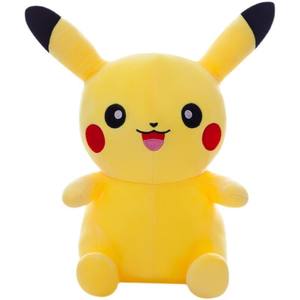 Großhandel 25cm Cartoon Anime Plüschtiere Nette Psyduck Bulbasaur <span class=keywords><strong>Pikachu</strong></span> & Dragon Squirtle Figur Puppe Anhänger Gefüllte PP Baumwolle - Product Image 2
