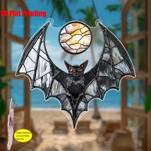 ที่ดักค้างคาวระเบิดไฟสีดำผีแขวนหน้าต่างฮาโลวีน - Product Image 3