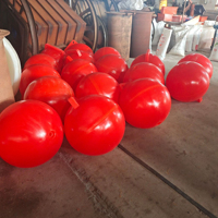 Bouée de marquage en polyéthylène pour fairway, bouée flottante en HDPE pour intercepteur de plage