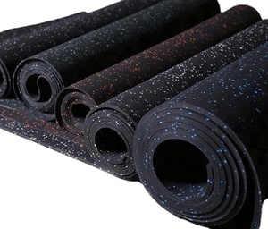 Alfombrilla de Goma para Fitness de EPDM Reciclado para Exteriores, Ecológica, con Certificación CE, Impermeable, Antideslizante, para Gimnasio - Product Image 2