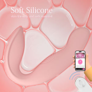 Pengendali jarak jauh nirkabel Body-Safe G Spot klitoris Stimulator 9-pola getaran IPX7 kedap air Dual-Control pesta lajang - Product Image 3