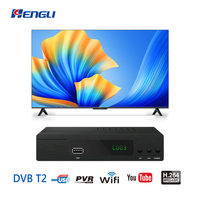 Décodeur TV DTMB personnalisé Full HD 1080P H.265 DVB-T2, boîtier décodeur MTK ALI GX Chip Dvb-t2