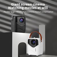 Umiio Portable nouveau A009 Home 1080P réunion en plein air et technologie d'affichage à LED LCD à la maison 750G projecteur intelligent