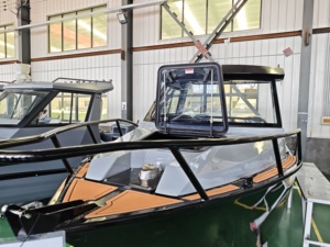 Yate de Vela de Aluminio de 20 pies (6 m) con Certificación CE, Personalizado, Barco de Pesca de Lujo con Cabina, Motor Fuera de Borda - Product Image 3