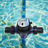 Système intelligent et léger de désinfection de l'eau de piscine par électrolyse au sel PVC SXMANDY série ECR, accessoires et outils pour piscine