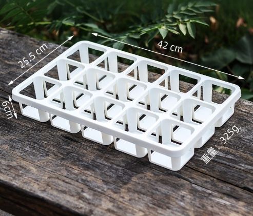 Blanc 15 cellules (8*7.4cm)