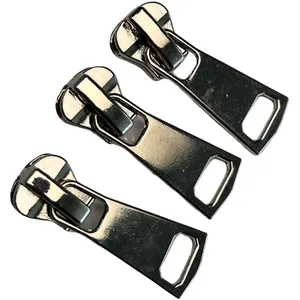 5 #8 # tự động khóa dây kéo Thanh TrượT Dây Kéo Màu Đen puller sử dụng cho hành lý thương hiệu hàng may mặc áo khoác và gói dây kéo