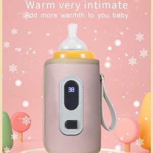 2024 Portable Newborn Gift Promotional Rapid <b>Heating</b> Baby Bottle Warmer for Home or Travel - Product Image 4