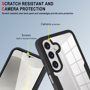 <span class=keywords><strong>360</strong></span> Double Face Protection Complète Téléphone étui pour <span class=keywords><strong>samsung</strong></span> Galaxy A16 A26 A36 A56 A06 Mince Couverture Transparente avec Protecteur D'écran - Product Image 6