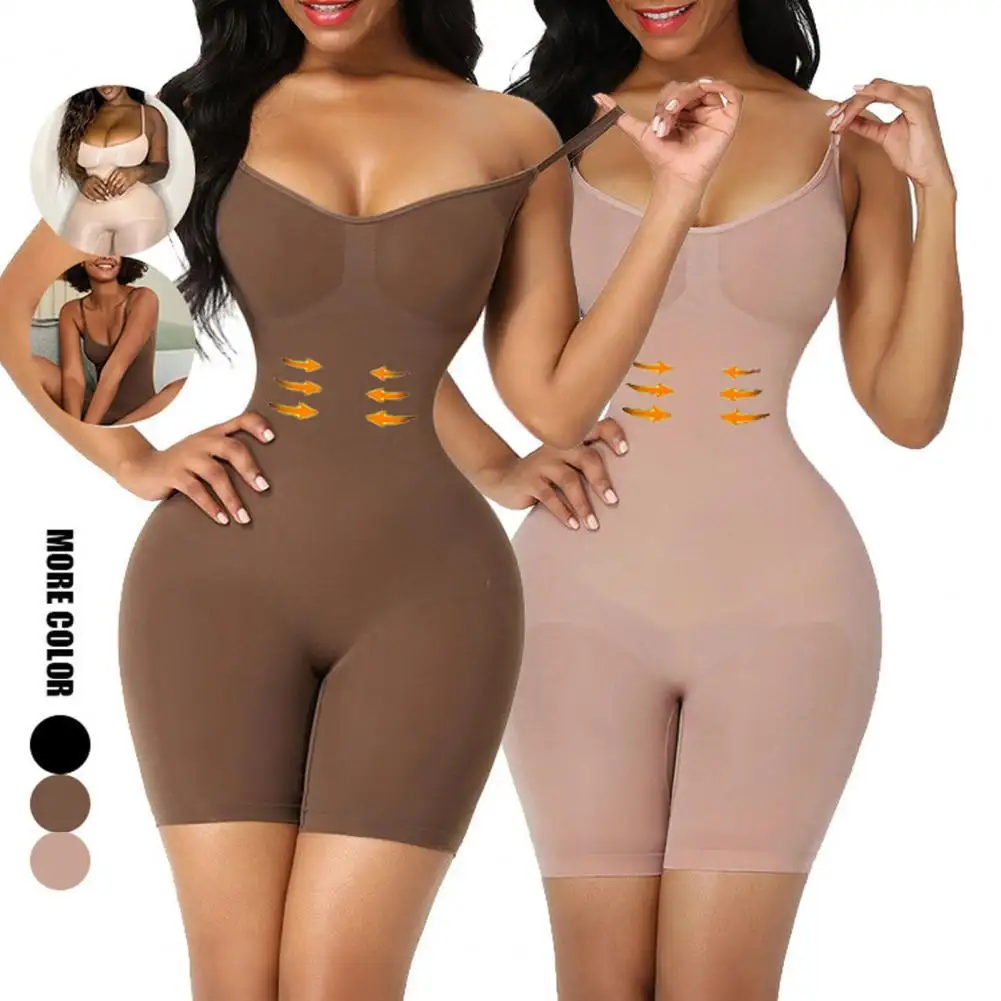 Hete Verkoop Groothandel Fajas Colombianas Naadloze Shapewear Hoge Taille Afslankende Buik Controle Full Body Shaper Voor Vrouwen