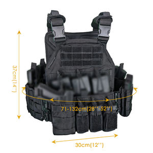 Chaleco Táctico Molle Assault Black Storm, Chaleco Portaplacas de Liberación Rápida, Equipo Táctico, Chalecos Tácticos, Chaqueta de Entrenamiento - Product Image 2