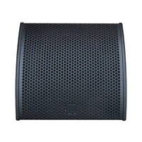 Moniteurs de scène compacts 12/15 pouces avec tweeter et woofer - Haut-parleur de monitoring bidirectionnel pour systèmes audio professionnels et bars