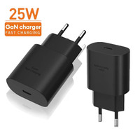 Precio de fábrica 25W PD USB C Adaptador de corriente UE EE. UU. Enchufe Tipo-C Cargador Cargadores súper rápidos para Samsung Galaxy S21/S21 S22 S23 S24