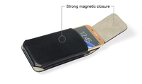 Étui de téléphone universel en PU avec clip ceinture, support antichoc et béquille, designs personnalisés, plusieurs couleurs, ajustement parfait à 100 %