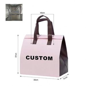Sac isotherme en aluminium personnalisé avec logo, grand format, sac de pique-nique portable, sac isotherme - Product Image 2