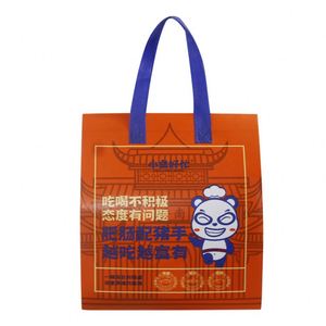 Sacs isothermes réutilisables écologiques pour le déjeuner, les boissons, auto-adhésifs, non tissés, roses - Product Image 6