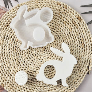 Handmade <b>Resin</b> Casting <b>Molds</b> <b>for</b> DIY Ins Style Decorative Ornaments X0452 <b>Silicone</b> <b>for</b> Rabbit Cake Tools <b>Mold</b> - Product Image 1