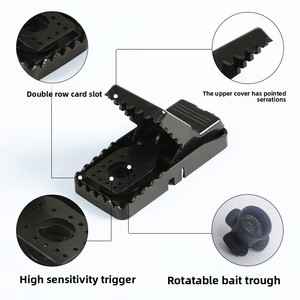 Trampa para Ratones de Plástico N89, Trampa para Ratones Reutilizable de Acción Rápida - Product Image 3