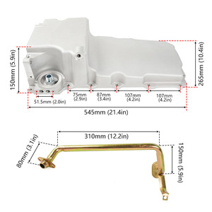 Kit de remplacement de carter d'huile pour moteurs GM LS1 LS2 LS3 302-1LS Chevrolet, avec joints de système moteur - Product Image 4