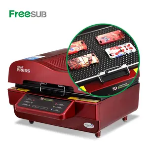 Freesub 3D móvil cubre calor prensa de transferencia máquina de sublimación tazas taza de máquina de impresión de ST-3042