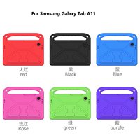 Étui pour tablette en mousse EVA pour enfants avec poignée et support, housse de protection antichoc pour Samsung Galaxy Tab A9 / A11 8,7 pouces