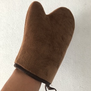 <span class=keywords><strong>Gant</strong></span> d'application autobronzant végétalien végétalien de marque privée <span class=keywords><strong>gant</strong></span> souple lavable et réutilisable <span class=keywords><strong>pour</strong></span> la mousse corporelle couleur noire sans soleil - Product Image 2