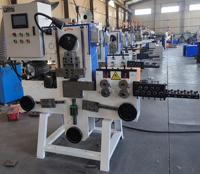 Machine de fabrication de boucles industrielle automatique à commande PLC KENI, machine de formage de fil à grande vitesse pour vêtements et sacs (1-12 mm)