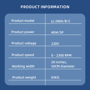 Pulidora de Pisos Semiautomática de Alta Resistencia, 5.5HP/4KW, 220V, de Alta Velocidad, para Mármol y Concreto, Adecuada para Grandes Centros Comerciales - Product Image 6