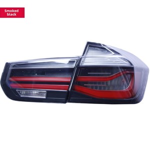 ชุดไฟท้ายรถยนต์ BMW ซีรีส์ 3 รุ่น F30 320 328 F35 แบบฟื้นฟูสีดำ ไฟ LED ไหลแบบไล่ระดับ 12V สีแดง YH-TL-BMW-018' ซีรีส์ 3 - Product Image 6