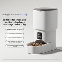 Distributeur automatique de nourriture pour animaux de compagnie avec WiFi Bluetooth pour téléphone portable, distributeur de nourriture programmable intelligent pour chats et chiens, accessoires pour animaux de compagnie en plastique