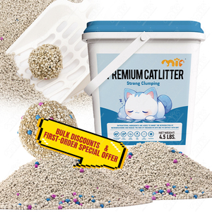Litière pour <span class=keywords><strong>chat</strong></span> en granulés fins, forme de boule, bentonite, forte absorption, faible dispersion, sans poussière, vente en gros - Product Image 1