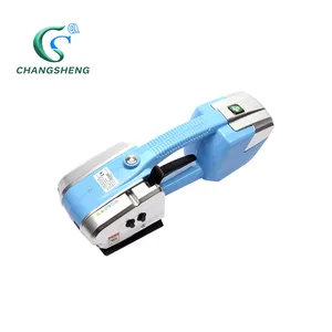 Handheld Electric Powered Pet Pp Manual Plastic Semi Automatic Hand Poly Battery Strapping Tool For Plastic Strap