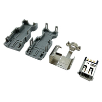 IEEE1394 6 pines hembra, 2 CN3 servidor CN2 CN3 conector de cabeza de codificador de 6 núcleos 54280-0800 para SERVO Delta Yaskawa