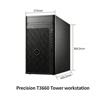 Ordinateur de bureau commercial d'origine, processeur I5 12e génération, 8 Go de RAM, 512 Go de SSD, Precision T3660 Tower PC, personnalisable en stock