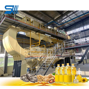 기계를 만드는 가득 차있는 자동적인 해바라기 식용유 찬 눌러진 해바라기 기름 생산 라인 기계 남아프리카 - Product Image 1