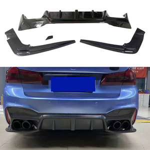 Diffusore paraurti posteriore in fibra di carbonio 3D con Spitter laterale per BMW G30 G31 520 <span class=keywords><strong>530</strong></span> 540 550 e <span class=keywords><strong>F90</strong></span> M5 2017-2023 - Product Image 6