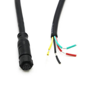 Cable Conector <span class=keywords><strong>Hembra</strong></span> Impermeable IP67 <span class=keywords><strong>de</strong></span> Nailon <span class=keywords><strong>de</strong></span> 2 y 4 Pines, Conector <span class=keywords><strong>Hembra</strong></span> M8 a Cable Impermeable Semi-Desnudo - Product Image 1