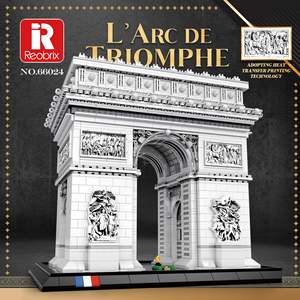 Reobrix 66024 Série Architecture Mondiale Arc <span class=keywords><strong>de</strong></span> Triomphe 3395 Pièces Briques Modè<span class=keywords><strong>le</strong></span> <span class=keywords><strong>de</strong></span> Construction Jouet Éducatif Cadeau <span class=keywords><strong>de</strong></span> Fête - Product Image 3