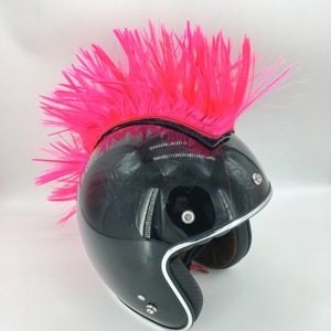 Casco Mohawk parrucca Mohawk adesiva Mohawk per moto da sci da Snowboard per <span class=keywords><strong>capelli</strong></span> patch per <span class=keywords><strong>capelli</strong></span> Skinhead costumi parrucca Cosplay parrucca - Product Image 6