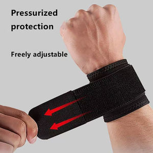 מפעל הסיטונאי אישי קרפלית כף היד עוטפת פוליאסטר ספורט יד אירוע יד פרק כף יד רצועות הרמה לגברים נשים - Product Image 4