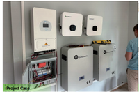 10kva 5KW 10KW système d'alimentation solaire hors réseau 5000w 6000w 8000w panneaux solaires Batteries au lithium kit complet de système solaire pour les maisons
