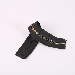 Custom Heavy Duty Corn Tooth 5# Open End Plastic Resin Zipper