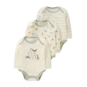 Body de Algodón para Bebé, Manga Larga, Conjunto de Ropa para Recién Nacido, Mono de una Pieza para Bebés - Product Image 2