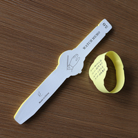 Montre-bracelet note bracelet mémo n fois coller montre-bracelet style note pour rappeler poignet à tout moment