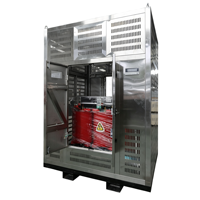 Transformateur à résine coulée à noyau en alliage amorphe SCB10, type sec, 630-2500 kVA, 10 kV/0,4 kV, 480 V, triphasé, tout cuivre, ultra faible consommation à vide